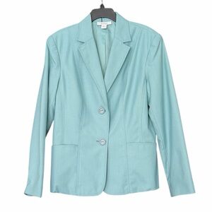 Dress Barn Turquoise Blazer